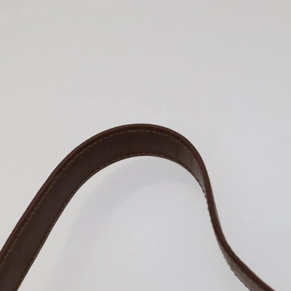 BURBERRY Nova Check Shoulder Bag PVC Leather Beige Auth yk16862 - Picture 8 of 16